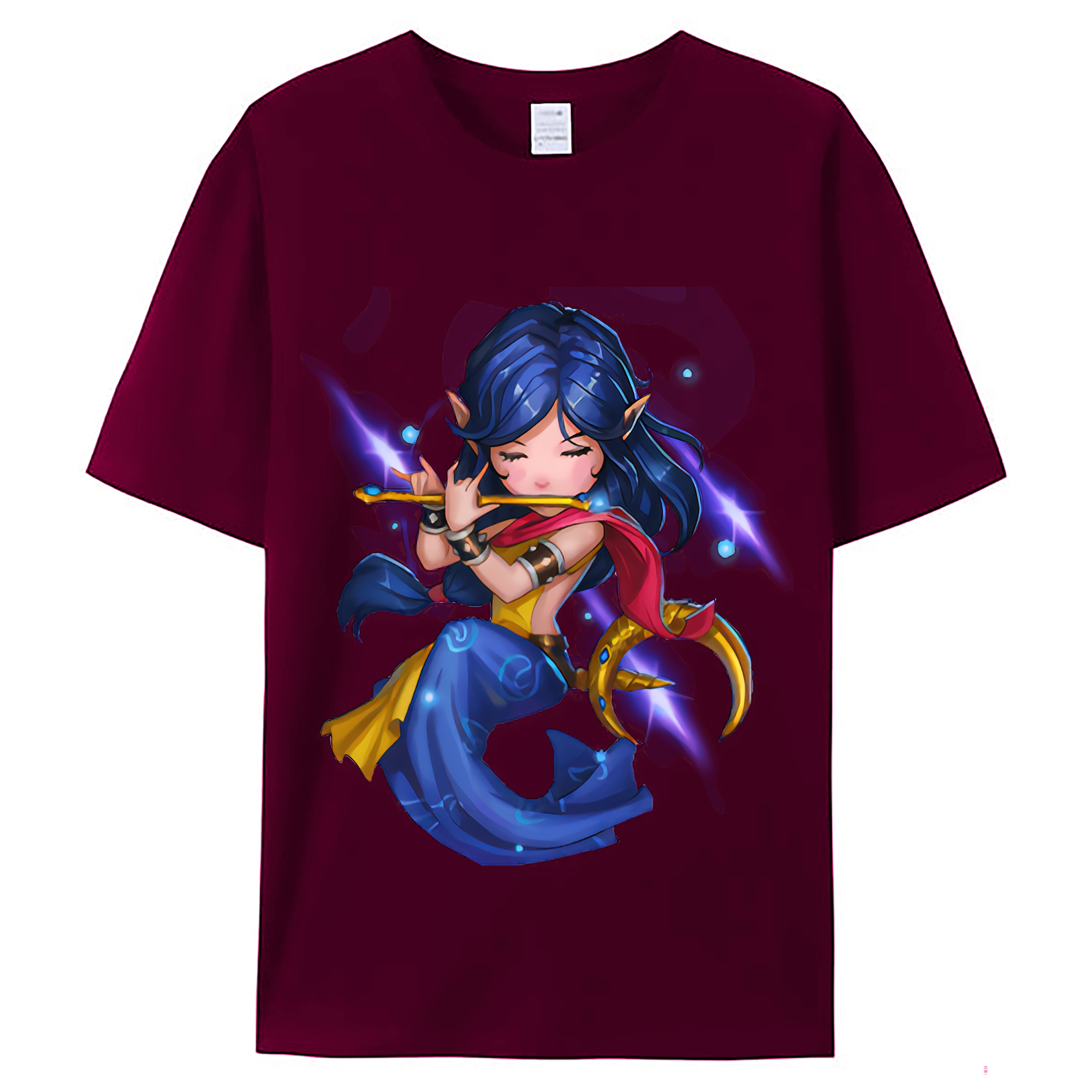 （画像用） リーグ・オブ・レジェンド League of Legends LOL レディースカジュアルプリントTシャツ（綿100％）